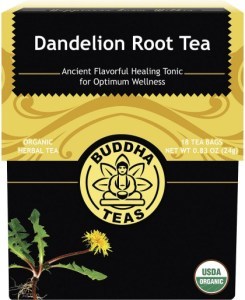 Buddha Teas Organic Herbal Tea Bags Dandelion Root Tea 18pk