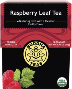 Buddha Teas Organic Herbal Tea Bags Raspberry Leaf Tea 18pk