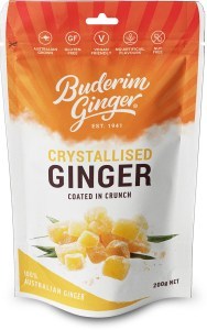 Buderim Ginger Crystallised Ginger  200g