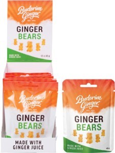 Buderim Ginger Ginger Bears 12x40g