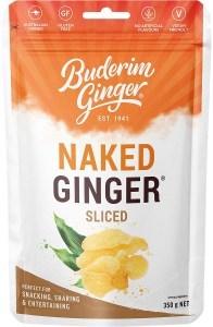 Buderim Ginger Naked Ginger Sliced 350g