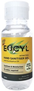 Bug-Grrr Off EUCYL Hand Sanitiser Gel with Eucalyptus 50ml