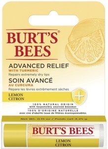 BURT'S BEES Moisturising Lip Balm Advanced Relief Lemon 4.25g
