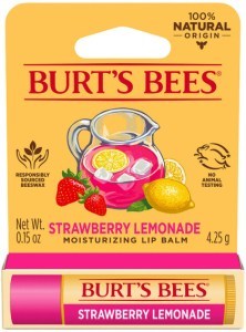 BURT'S BEES Moisturising Lip Balm Strawberry Lemonade 4.25g