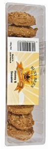 Busy Bees Gluten Free Honey & Sesame Biscuits 190g