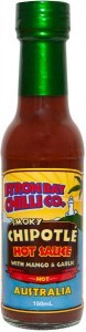 Byron Bay Chilli Co Smoky Chipotle Hot Sauce G/F 150ml