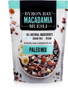 Byron Bay Macadamia Muesli Paleo Mix 2kg