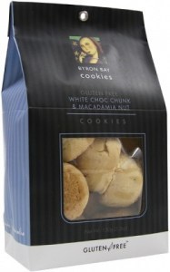 Byron Bay White Choc Chunk & Macadamia Nut Cookies 150g