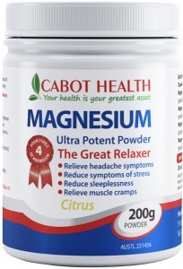 CABOT HEALTH Magnesium Ultra Potent Citrus Powder 200g