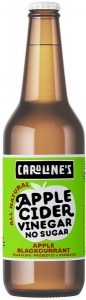 Caroline's Apple Blackcurrant Apple Cider Vinegar No Sugar Drink 12x330ml