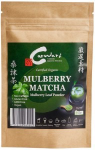 CARWARI Organic Mulberry Leaf Fine Powder (Matcha Style) 50g