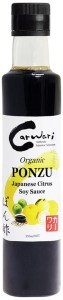 CARWARI Organic Ponzu Japanese Citrus Soy Sauce 250ml