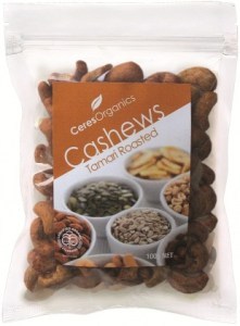 Ceres Organics Cashews Tamari Roasted 100g