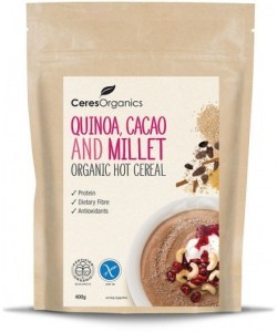 Ceres Organics Hot Cereal Quinoa Cacao & Millet 400g