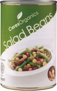 Ceres Organics Salad Beans 425g (Can)