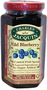 Charles Jacquin Jam Blueberry 325g JAN16