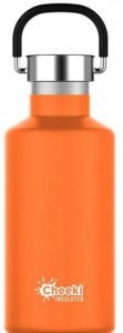 Cheeki Classic Stainless Steel Insulated Orange Bottle 400ml