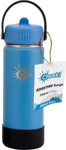 Cheeki Stainless Steel Bottle Adventure Azure 750ml