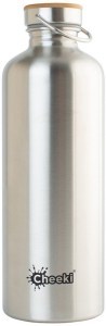 CHEEKI Stainless Steel Bottle Thirsty Max Silver 1.6L