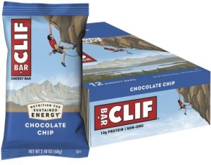 CLIF Energy Bar Chocolate Chip 12 x 68g