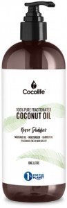 Cocolife Fractionated Liquid Coconut Oil (Topical Use Only) 1Ltr