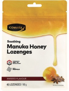 Comvita Manuka Honey Lozenges Aniseed 40 x 4.5g