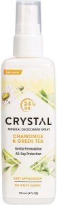 Crystal Deodorant Spray Chamomile & Green Tea 118ml