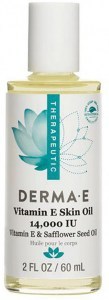 DERMA-E Vitamin E Skin Oil (14,000IU) with Vitamin E & Safflower Seed Oil 60ml