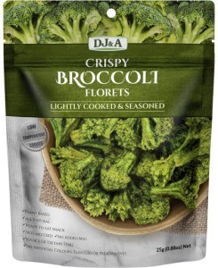 Dj&a Crispy Broccoli Florets 12x25g