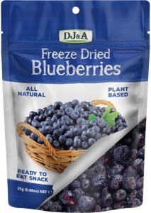 Dj&a Freeze Dried Blueberries 10x25g