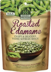 Dj&a Nature's Protein Roasted Edamame 12x50g