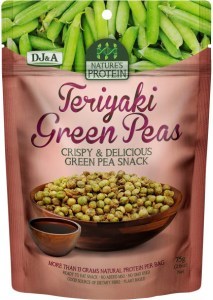 Dj&a Nature's Protein Teriyaki Green Peas 12x75g