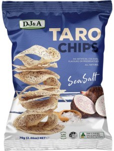 Dj&a Taro Chips Sea Salt 5x70g