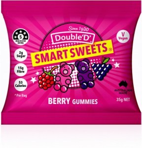 Double D Smart Sweets Berry Gummies G/F 35g