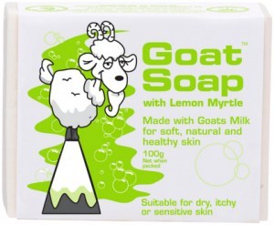 GOAT SOAP AUSTRALIA Goat Soap Bar Lemon Myrtle 100g