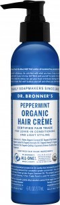 Dr Bronner's Hair Creme Perppermint 177ml