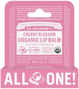 DR. BRONNER'S Organic Lip Balm Cherry Blossom 4g