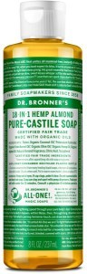 Dr Bronner's Pure Castile Liquid Soap Almond 237ml