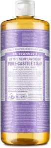 Dr Bronner's Pure Castile Liquid Soap Lavender 946ml