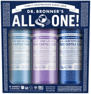 DR. BRONNER'S Pure-Castile Soap Liquid Cosmic Classics 237ml x 3 Pack