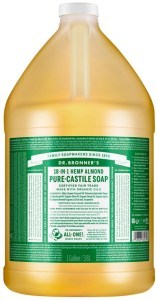 DR. BRONNER'S Pure-Castile Soap Liquid (Hemp 18-in-1) Almond 3.78L