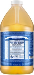 DR. BRONNER'S Pure-Castile Soap Liquid (Hemp 18-in-1) Peppermint 1.89L