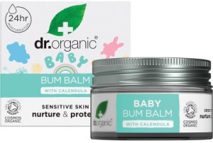 Dr Organic Baby Bum Balm Nappy Change with Calendula 35g