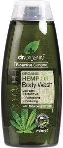 Dr Organic Body Wash Hemp Oil 250ml