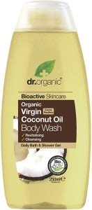 Dr Organic Body Wash Coconut Oil 250ml