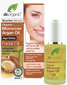 Dr Organic Facial Oil Organic Moroccan Argan Oil 30ml