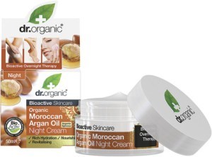 Dr Organic Night Cream Moroccan Argan Oil 50ml
