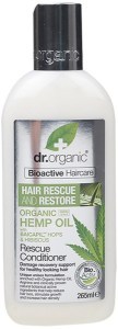 Dr Organic Rescue & Restore Conditioner Organic Hemp Oil 265ml