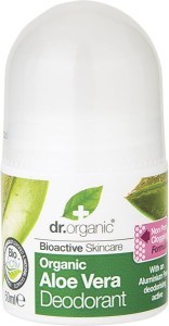 Dr Organic Roll-On Deodorant Aloe Vera 50ml