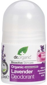 Dr Organic Roll-On Deodorant Organic Lavender 50ml